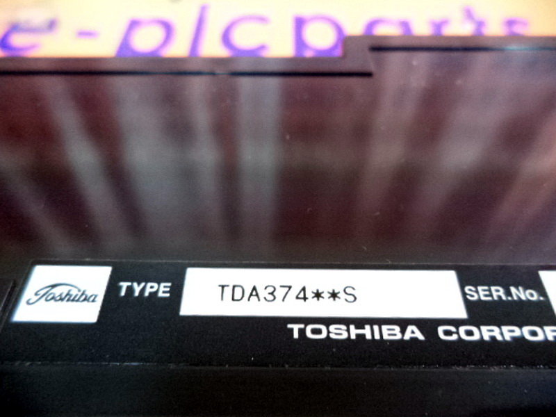 TOSHIBA TDA374**S / DA374 - PLC DCS SERVO Control MOTOR POWER SUPPLY ...